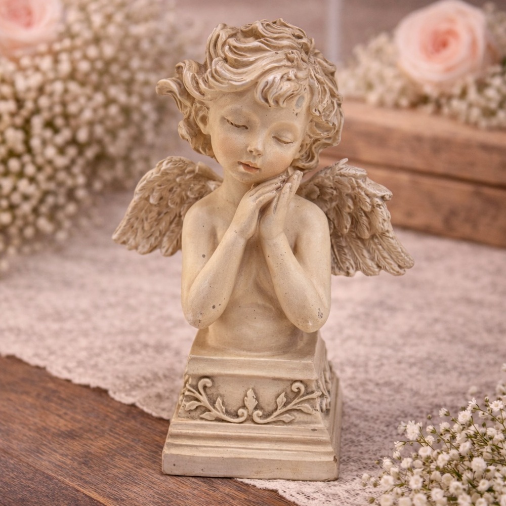 K's Collection Vintage Angel Resin Figurine‎